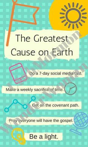 Smaller “Greatest Cause on Earth” Handout